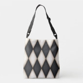 Sac Ajustable Monograme de Black & White Harlequin (Dos)