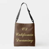 Sac Ajustable Monogramme de rêve californien (Dos)