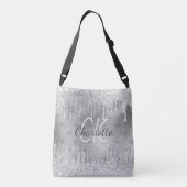 Sac Ajustable Monogramme élégant avec gouttes de paillettes arge (Dos)