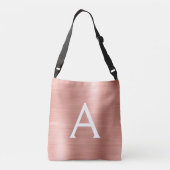 Sac Ajustable Monogramme en acier inoxydable rose Rose Rose Rose (Dos)