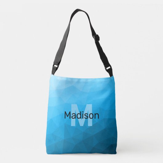 Sac Ajustable Monogramme motif de maillage géométrique dégradé c (Dos)