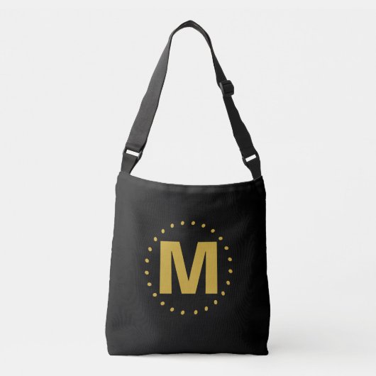 Sac Ajustable Monogramme noir (Devant)