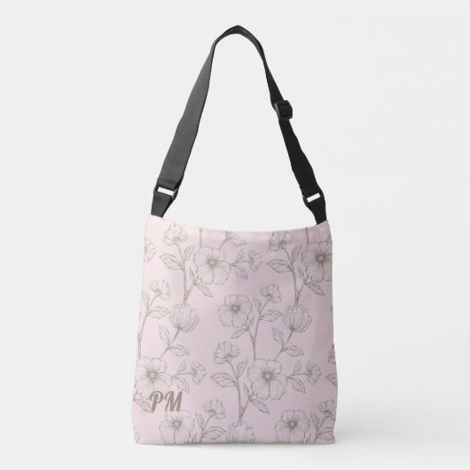 Sac Ajustable Monogramme personnalisé (Devant)