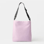 Sac Ajustable Monogramme Rose Minimal Moderne Think Pink Freak (Dos)