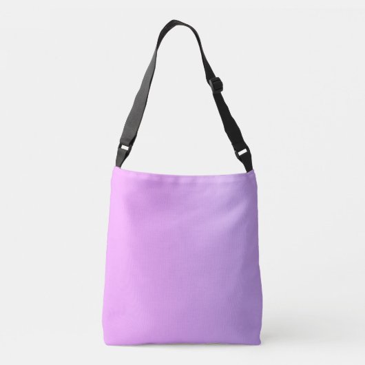 Sac Ajustable Monogramme simple | Ombre subtil rose/violet (Dos)