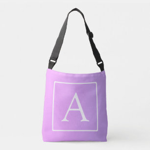 Sac Ajustable Monogramme simple   Ombre subtil rose/violet