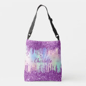 Sac Ajustable Monographie personnalisée couleur rose parties sci (Dos)