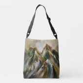 Sac Ajustable Montagnes peintes (Dos)