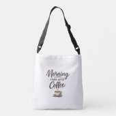Sac Ajustable Morning Starts After Coffee - Minimal Coffee (Dos)