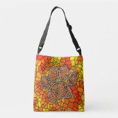 Sac Ajustable Mosaic Art Chien Empreinte de patte\ (Dos)