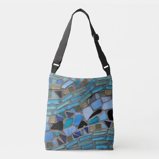 Sac Ajustable Mosaic Fun Blue Design (Devant)