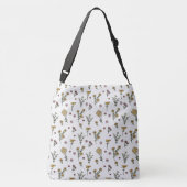 Sac Ajustable Motif à fleurs printanières (Dos)