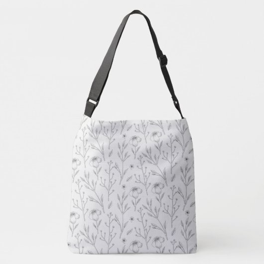 Sac Ajustable Motif à fleurs printanières (Dos)