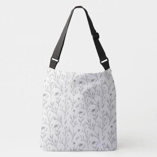 Sac Ajustable Motif à fleurs printanières (Devant)