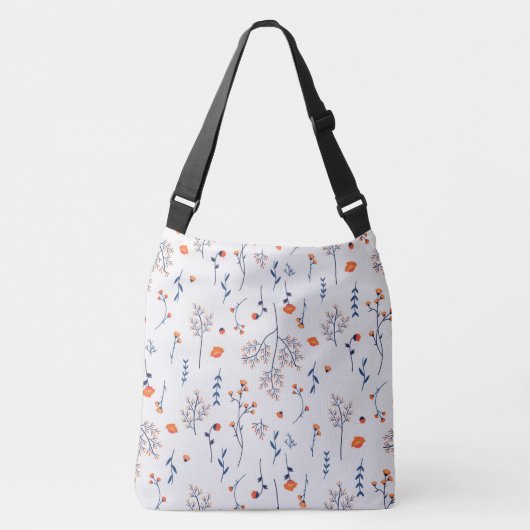 Sac Ajustable Motif à fleurs printanières (Devant)