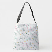 Sac Ajustable Motif à fleurs printanières (Dos)