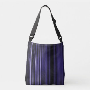 Sac Ajustable Motif à rayures violettes foncées