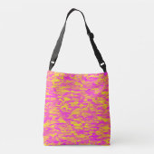 Sac Ajustable Motif Abstrait rose jaune orange (Dos)