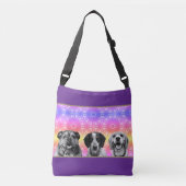 Sac Ajustable Motif arc-en-ciel de la fierté Photo(s) de chien n (Devant)