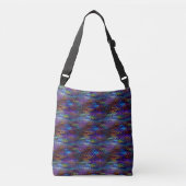Sac Ajustable Motif bleu avec nom sur tableau noir (Devant)