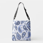 Sac Ajustable Motif Blue Paisley (Dos)