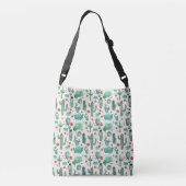 Sac Ajustable motif cactus et ladybug - arrière - plan crème (Dos)