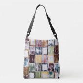 Sac Ajustable Motif carré coloré (Dos)
