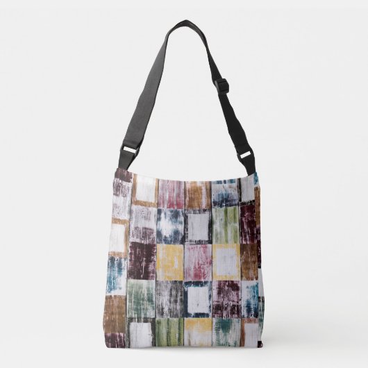 Sac Ajustable Motif carré coloré (Devant)
