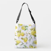 Sac Ajustable Motif citron aquarelle (Dos)