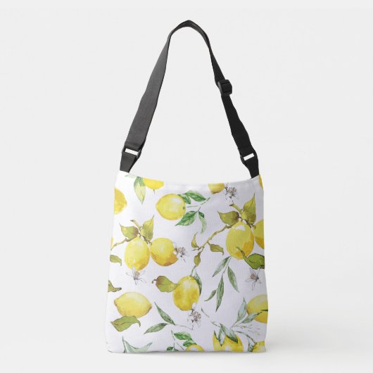 Sac Ajustable Motif citron aquarelle (Devant)