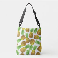 Motif d'aquarelle ananas