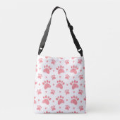 Sac Ajustable Motif d'aquarelle Cat Paws (Dos)