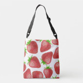 Sac Ajustable Motif d'aquarelle de fraises (Dos)