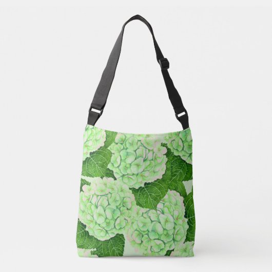 Sac Ajustable Motif d'aquarelle Hydrangea (Devant)