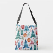 Sac Ajustable Motif d'arbre de Noël (Dos)