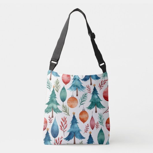 Sac Ajustable Motif d'arbre de Noël (Devant)