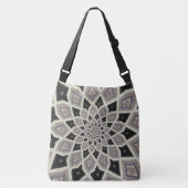 Sac Ajustable Motif d'art en mosaïque fractionnée géométrique no (Devant)