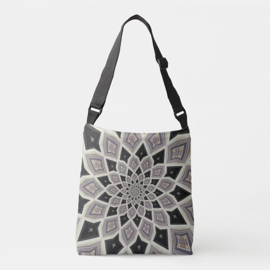 Sac Ajustable Motif d'art en mosaïque fractionnée géométrique no (Devant)