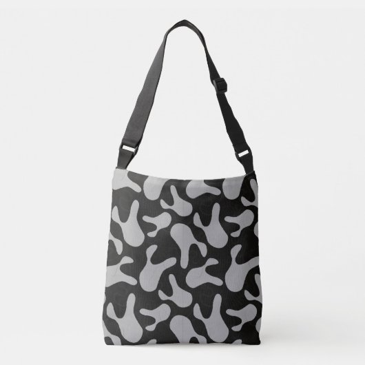 Sac Ajustable motif de camouflage gris (Devant)