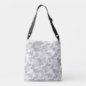Sac Ajustable Motif de camouflage gris blanc (Dos)