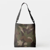 Sac Ajustable Motif de camouflage militaire classique (Dos)