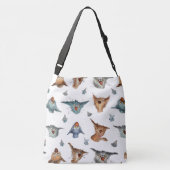 Sac Ajustable Motif de chat aquarelle (Dos)