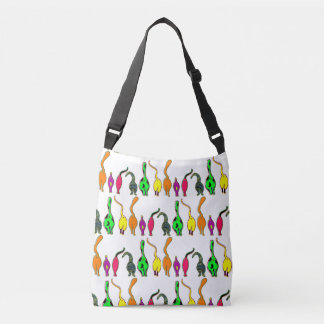 Sac Ajustable Motif de chats colorés qui montrent leurs fesses