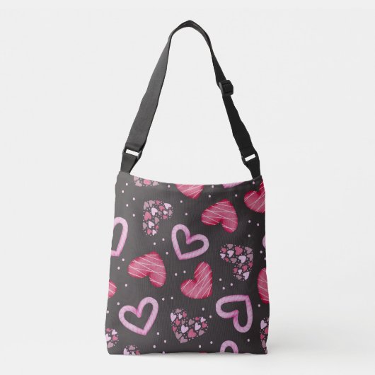 Sac Ajustable Motif de coeur 34 (Devant)