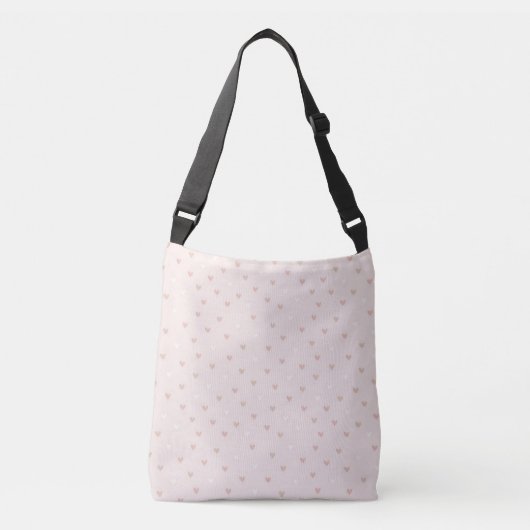 Sac Ajustable Motif de cœur minimal doux (Devant)