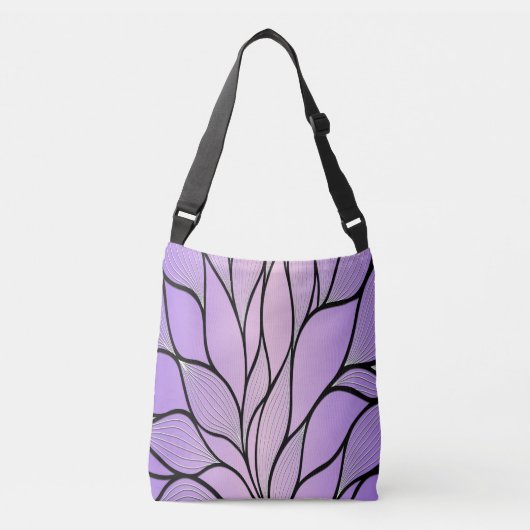 Sac Ajustable Motif de congé créatif Pearlescent violet (Devant)