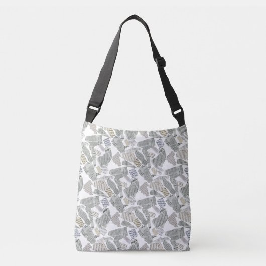 Sac Ajustable Motif de coupure de journal 01x4.b (Devant)