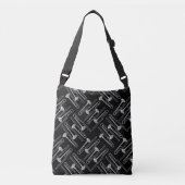 Sac Ajustable Motif de crosshatch gris Trombone (Devant)