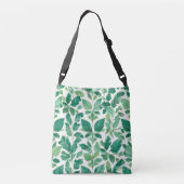 Sac Ajustable Motif de feuillage vert luxuriant (Dos)