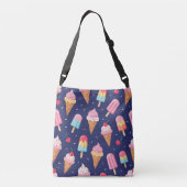 Sac Ajustable Motif de glace, popsicles et cerises (Dos)
